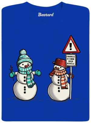 Komunikace se neudržuje dětské tričko Royal Blue