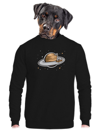 unisex mikina bez kapuce