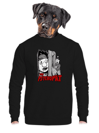 unisex mikina bez kapuce