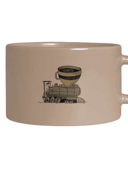 Orient expresso hrnek makronka Brown Macaron
