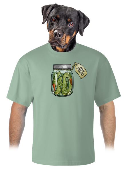 Dobře naložená unisex tričko oversized Sage