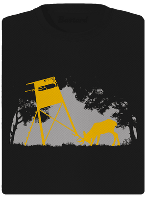 Lesní harmonie dámské sportovní tričko Black