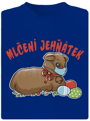 Mlčení jehňátek pánské sportovní tričko Royal Blue Mal