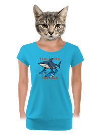 dámské tričko s lemem