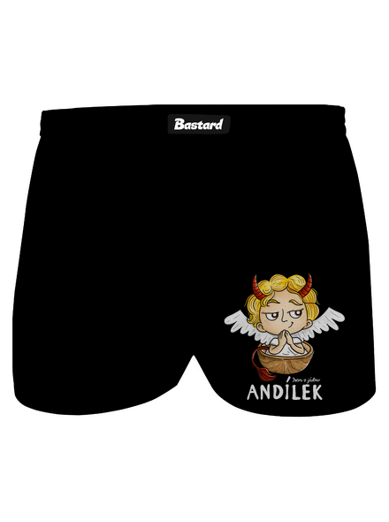 Andílek pánské trenky Black