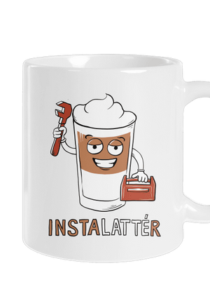 Instalattér klasický hrnek White