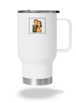 Ghibli efekt z vlastní fotky termohrnek White