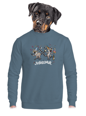 unisex mikina bez kapuce