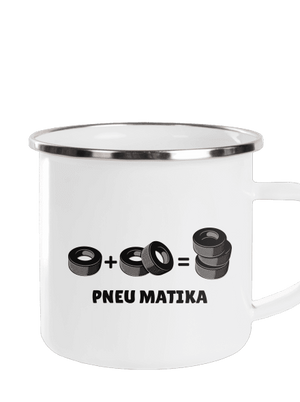 Pneu Matika plecháček White