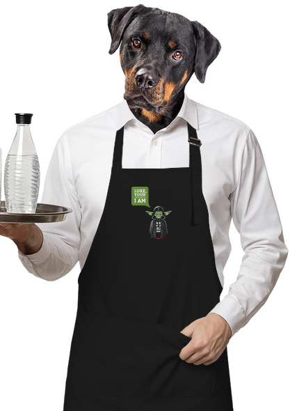 Mr. Yoda: Your grandpa I am zástěra Black