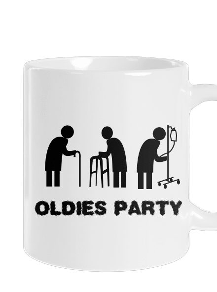 Oldies party klasický hrnek White