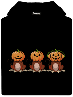 Halloween opičky pánská mikina klokanka Black