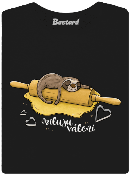 Miluju válení dámské tričko Black