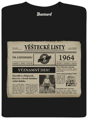 Věštecké listy dětské tričko Black