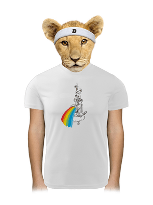 Jak vzniká duha dětské sportovní tričko White