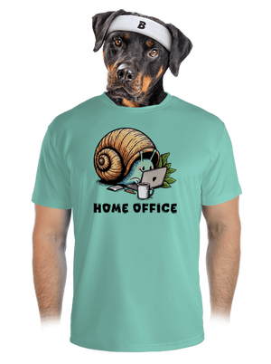 Šnekův home office pánské sportovní tričko Mint Mal