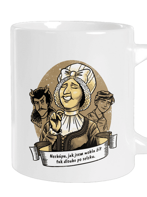B14: Dorota Máchalová velký hrnek White