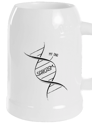 Sarcasm půllitr White