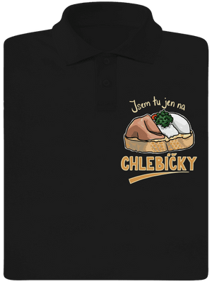 Na chlebíčky pánská polokošile Black