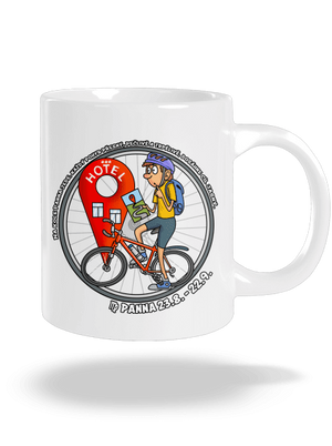 Cyklistický horoskop: Panna velký hrnek White