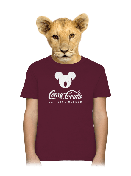 Coma Coala dětské tričko Burgundy
