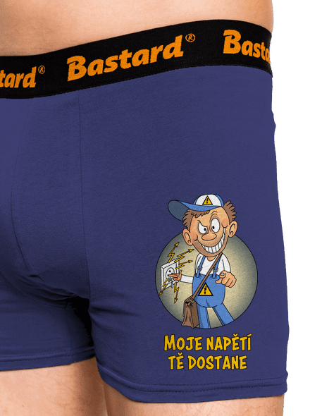 Moje napětí boxerky Blue Navy