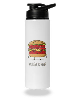 Patříme k sobě lahev na vodu White