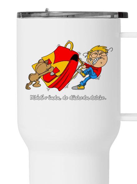 Školák termohrnek White