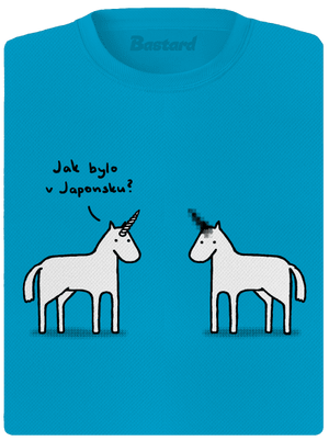 Pornorožec dámské sportovní tričko Blue Atol