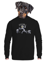 unisex mikina bez kapuce