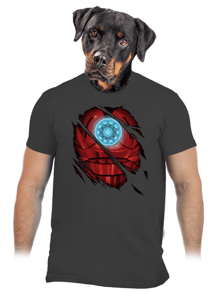 Ironman pánské tričko Dark Grey