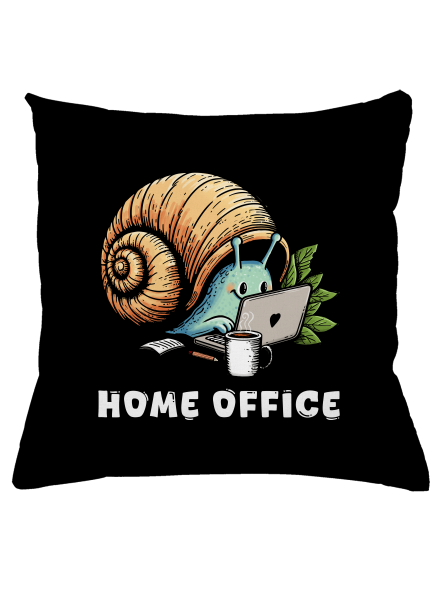 Šnekův home office polštář Black