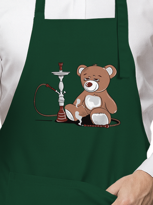 Šíša zástěra Bottle Green