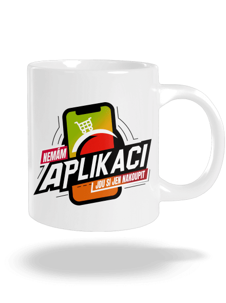 Nemám aplikaci velký hrnek White