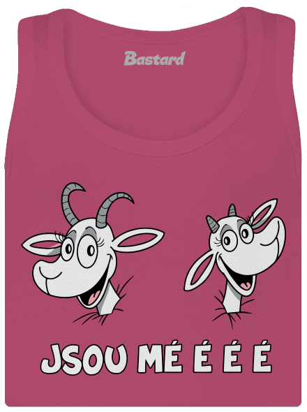 Kozy Jsou méééé dámské tílko klasické Magenta