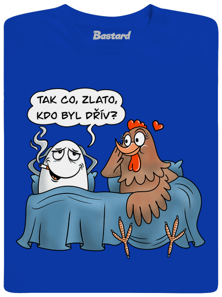 Kdo byl dřív pánské dlouhý rukáv Royal Blue