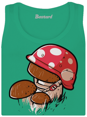 Hřib dámské tílko klasické Mint Mal