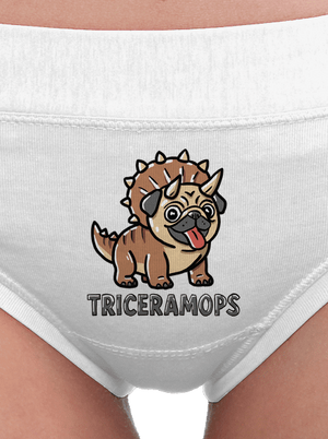 Triceramops dámské kalhotky White