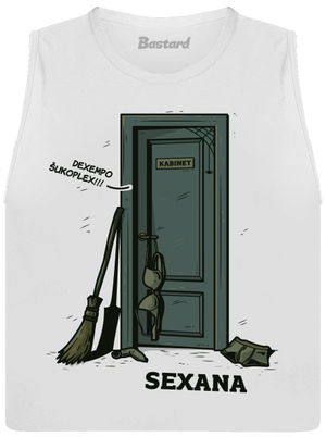 Sexana dámské tílko volné White