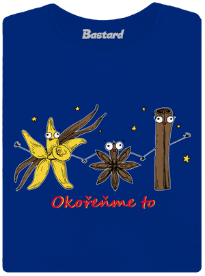 Okořeňme to dámské tričko Royal Blue Mal