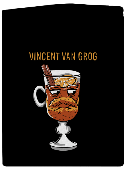 Vincent van Grog dámská mikina na zip Black