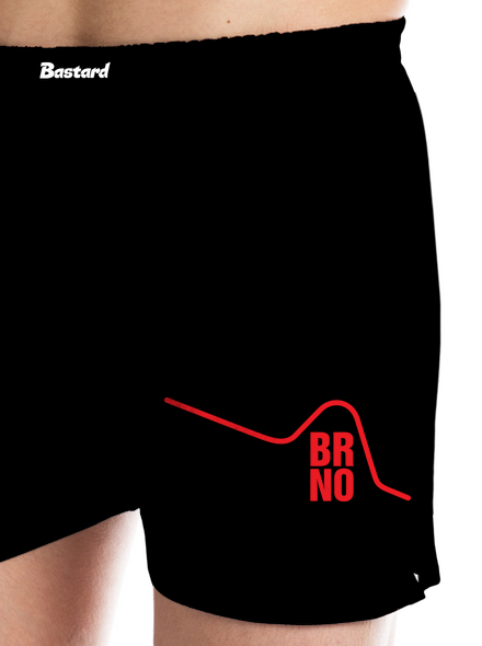 Brno pánské trenky Black