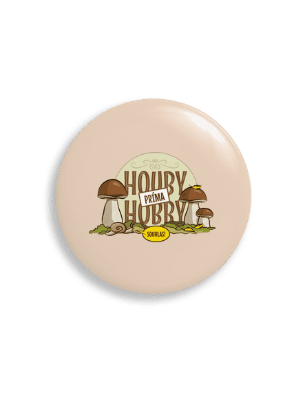 Houby hobby placka uni