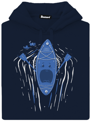 Ahhhh! pánská mikina klokanka Navy