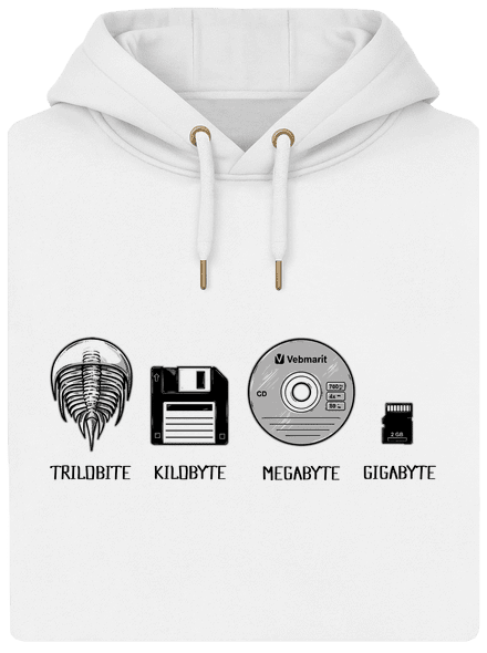 Trilobite unisex mikina premium Snowwhite