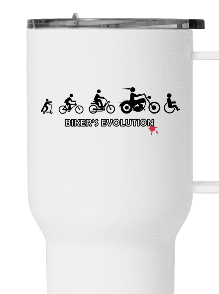 Bikers evolution termohrnek White