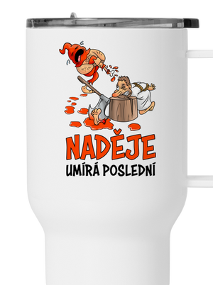 Naděje umírá poslední termohrnek White