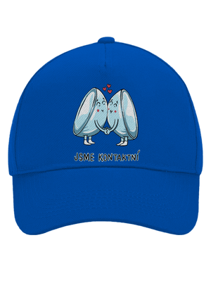 Kontaktní čočky kšiltovka baseballka Bright Royal