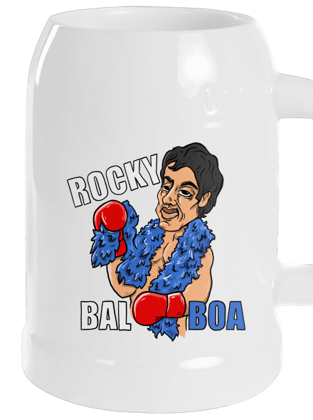 Rocky Bal boa půllitr White