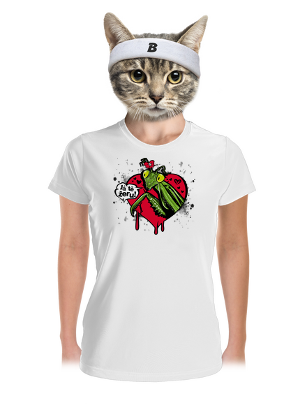 K sežrání dámské sportovní tričko White